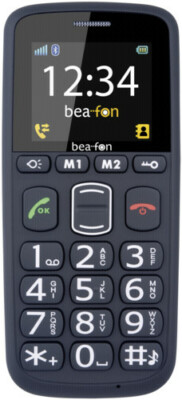 Bea-fon SL240 - Schwarz (Ohne Simlock) Handy