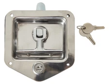 Buyers L8815 Stainless Steel T-Handle Latch with Mounting Holes