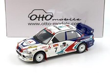 1:18 Otto Mobile OT475 Mitsubishi Lancer EVO III Rally Australia Makinen #7 Whit