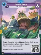 Beauty Sleep - Altered TCG: Beyond The  Gates 2024 Kickstarter Rare Yzmir 