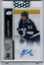 21/22 2021 UPPER DECK CLEAR CUT GABRIEL FORTIER CC-GF ROOKIE AUTOGRAPH AUTO RC