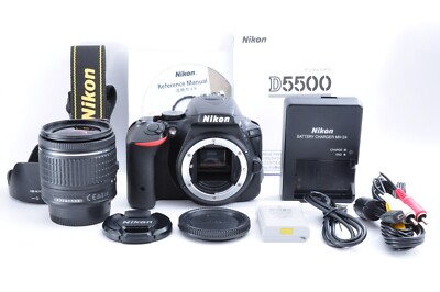 Nikon D5500 Digital Camera AF-P DX Nikkor 18-55mm F3.5-5.6G VR
