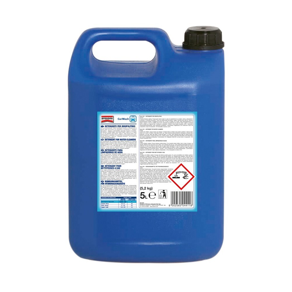 OFFERTA Arexons 4411 5 Litri Detergente Sgrassatore Idropulitrice