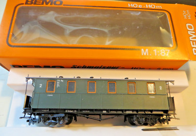RhB -Bemo HOm -Automotrice ABe4/4 +4 v.voyageurs- vert+crème (Neu