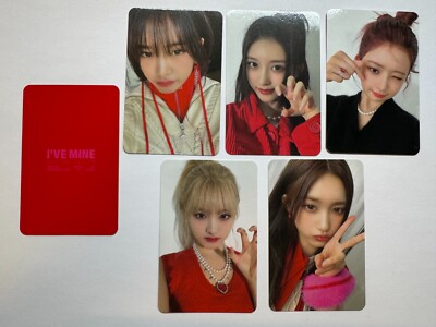 IVE Photocard - OFFICIAL I'VE MINE PCs [EITHER WAY, OFF THE RECORD, BADDIE Ver.]