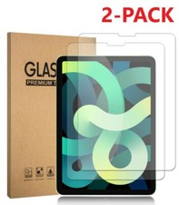 2-PACK Tempered Glass Screen Protector Cover For iPad Air 4 2020 10.9'',4th Gen