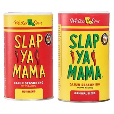 SLAP YA MAMA All Natural Cajun Seasoning from Louisiana, Spice Variety Pack, 8