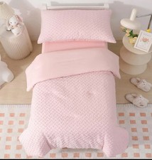 Toddler Bedding, Girls Pink Toddler bed, bedding set