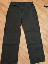 Dickies Jeans Men's 36x32 Black Dark Wash Straight Leg Carpenter Jeans