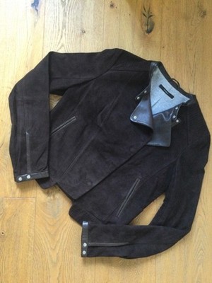 Butterweiche Lederjacke von Windsor Gr. 36 dunkelbraun 100% Ziegenleder TOP