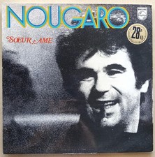 Tolle LP 33t NOUGARO Soeur Ame Vinyl neu