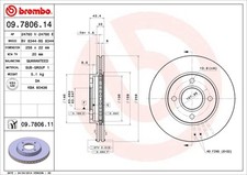 Disque de frein Mazda 121