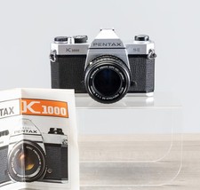 Pentax K1000 Special Edition, 35mm Film SLR, w/50mm F1.4 Lens, Just Overhauled 