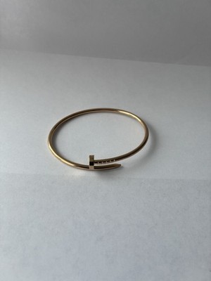 Cartier Juste un Clou Bracelet Size 16 18k Yellow Gold