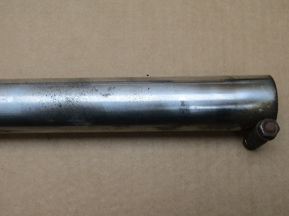 BMW R100RS 1981 13.734 millas tubos de escape cromados doble balance 38 mm (7734) Foto 4 de 4