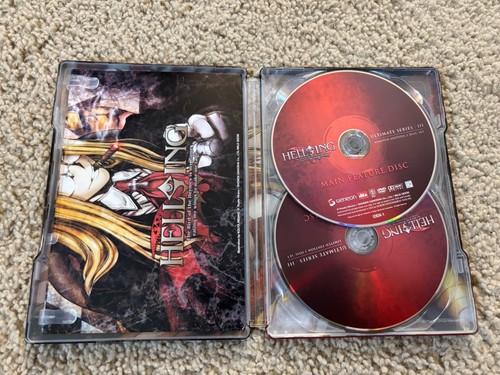 Hellsing Ultimate Series III 3 Limited Edition Steelbook DVD RARE 2-Disc Set EUC - Picture 2 of 3