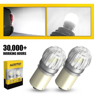 LED 7506 1156 BA15S P21W Lamp Light White Fit for Back Up/ Tail/ Signals