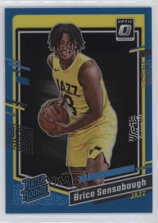 2023 Panini Donruss Optic Rated Rookie Aqua Prizm 190/249 Brice Sensabaugh #209
