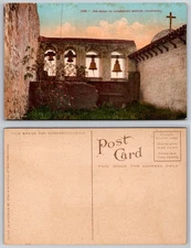 Bells Capistrano Mission California Postcard