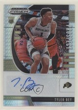2020-21 Panini Prizm Draft Picks Prospect Hyper Tyler Bey #PA-TB Auto 0c2y