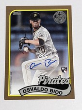2024 Topps Update #89BA-BID Osvaldo Bido '89 35th Ann. Autographs Gold #/50