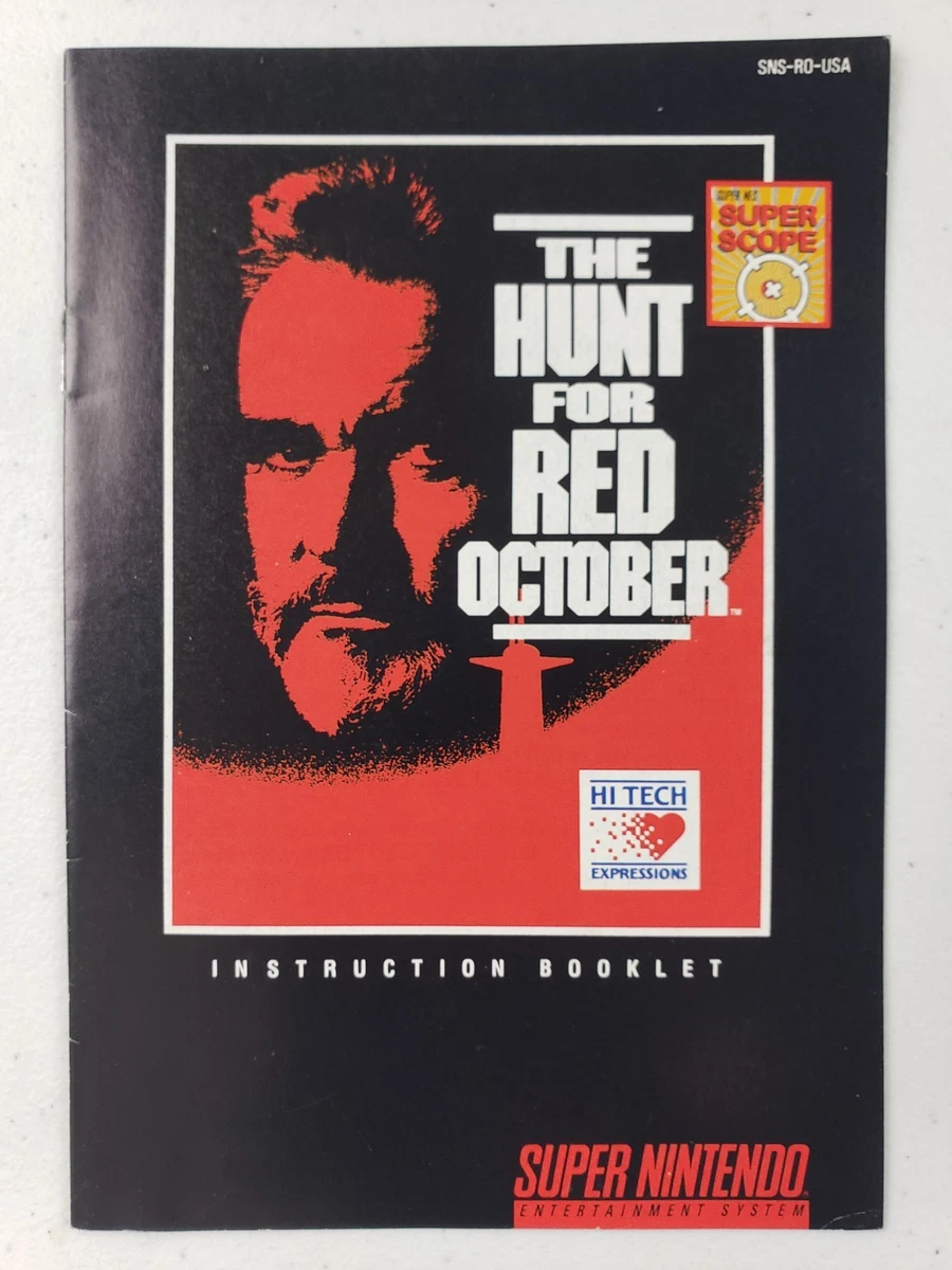 The Hunt for Red October 1993 Video Games for sale | eBay