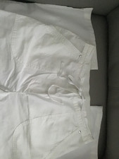 Ladies NEW Mark & Spencer  White Trousers