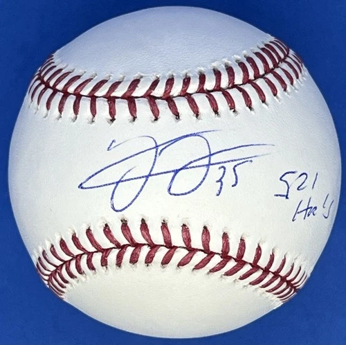Frank Thomas Signed Autographed MLB Baseball w/ “521 HR’s” & Beckett COA