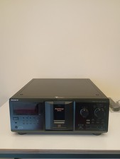 Tested Working Sony CDP-CX355 MegaStorage 300 CD Changer With Remote And Manual