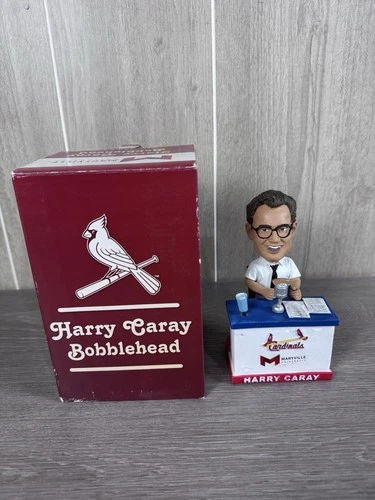 St Louis Cardinals Harry Caray Bobblehead w/ Voice Chip MLB HOF SGA w/ Box