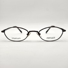 Unique Rare Matsuda 10225 BPR Vintage Eyeglasses - Titanium Japanese Rarity 
