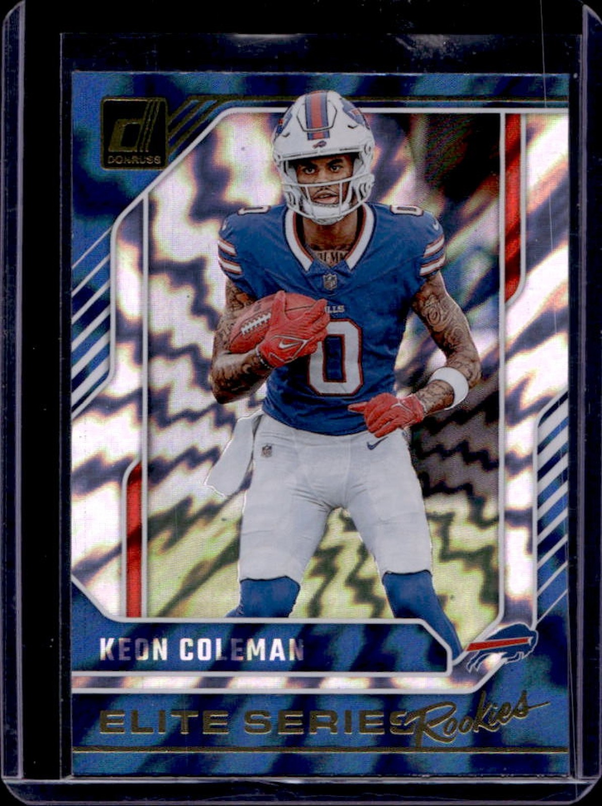 2024 Donruss Keon Coleman The Elite Series Rookies Rookie RC #16 Bills