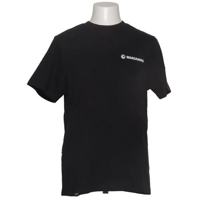 Wargaming, T-shirt, Größe: M, Schwarz, Bio-Baumwolle, Einfarbig, Herren #4Yi