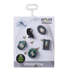 Disney Parks Jibbitz Crocs Haunted Mansion Icon Glow in Dark Charms Set of 5 NIP