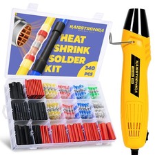 340 PCS All in One Set with Solder Seal Wire Connectors,3:1 Heat Shrink Tubin...