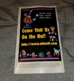 Rayman (Sega Saturn, 1995) - Case and Manual Only - NO DISC