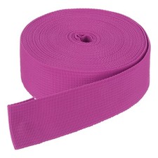 10Yard x 1 1/2" Width Nylon Webbing Strap Poly Flat Webbing Strapping Rose Red