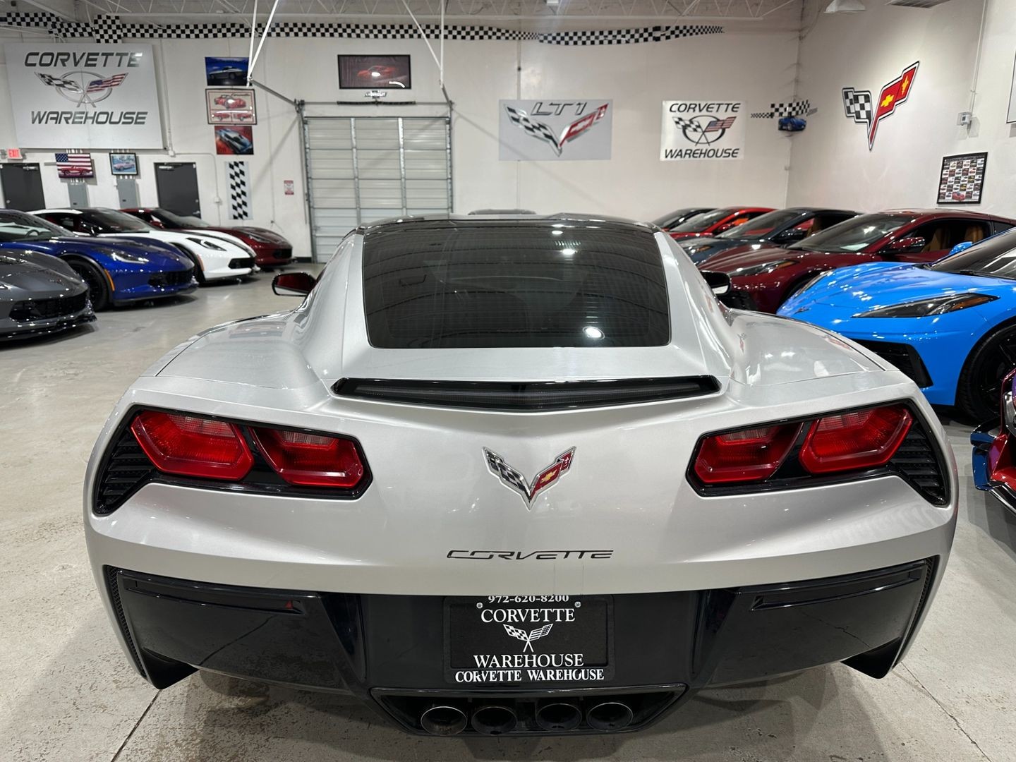 2015 [GAN] Blade Silver Metallic Chevrolet Corvette   | C7 Corvette Photo 9