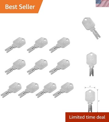 Value 10-Pack Ignition Keys - Heavy Equipment Solutions for Reliable Operation