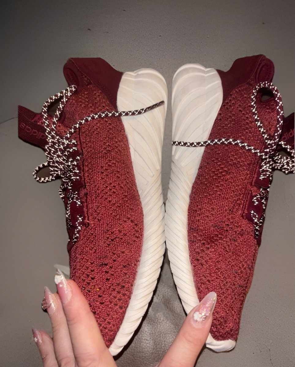 Adidas Originals Tubular Doom Sock Primeknit in a red Sneakers, Men’s 9.5 ADIDAS Men main image 3