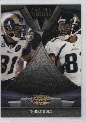 2009 Donruss Gridiron Gear Player Timeline Silver 41/250 Torry Holt #18 oh4