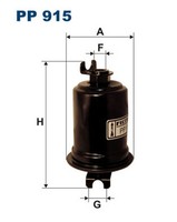 Kraftstofffilter Filtron PP 915 Leitungsfilter FüR TA ET TD Suzuki Vitara 90 EL