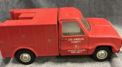 LJN Emergency! LA County Squad 51 Fire Truck AS IS 15 
