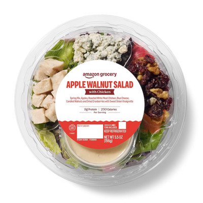 , Apple Walnut Salad with Chicken, 5.5 Oz (Previously Amazon Fresh Brand, Packag