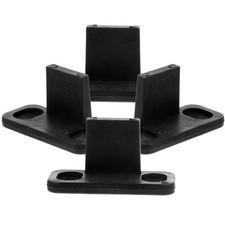 4 Pcs Sliding Door Guide Track Runner Pocket Closet Floor Bottom