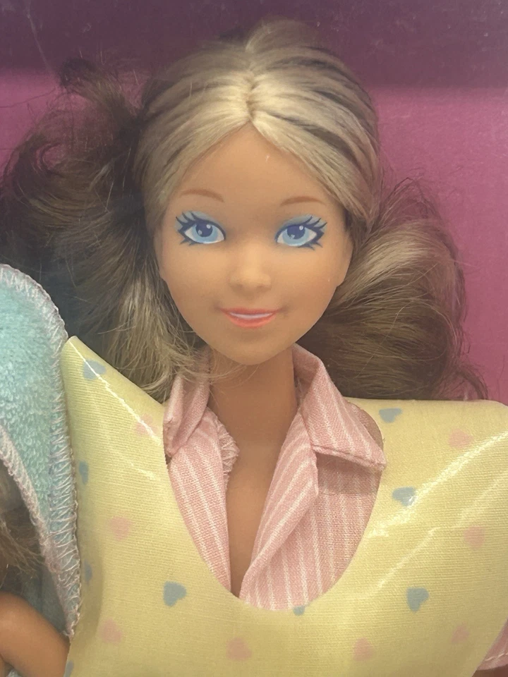 Barbie The Heart Family Bathtime Fun Doll 1987 Mattel con bebé 4615 *Sin usar, en caja original *¡Sellado! Foto 2 de 4