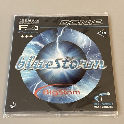 DONIC Blue Storm Big Slam 1,9 mm Tischtennis Schläger Belag schwarz black neu .