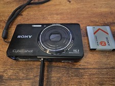 SONY Cyber-shot DSC-W650 16.1 MP Compact Digital Camera-w/Battery READ DESC
