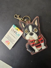 Chala DOG Variations Key Fob Coin Purse Variations To Choose Dog Mom Dog Dad NWT