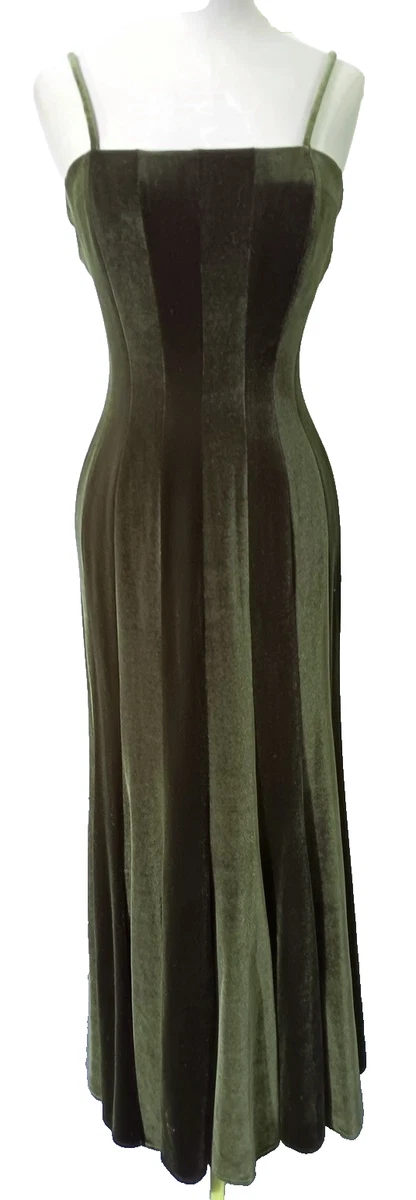 slim fit dress slacks Sweet Jane Olive Crushed Velvet Mini Dress | As Seen on Taylor Swift main image 0